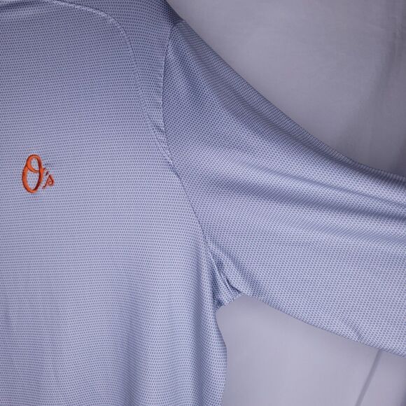 Johnnie O Performance Pullover Mens Small Sheldon 1/4 Zip Steel Orioles MLB - Picture 4 of 11